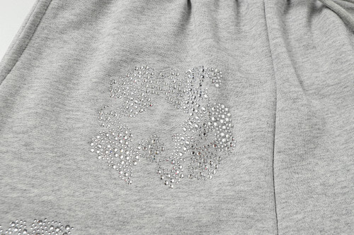 EM Sneakers Denim Tears Cotton Wreath Shorts Gray and Diamond