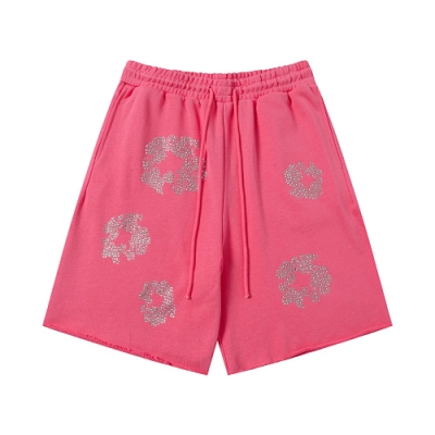 EM Sneakers Denim Tears Cotton Wreath Shorts Pink and Diamond 01