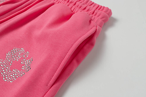 EM Sneakers Denim Tears Cotton Wreath Shorts Pink and Diamond