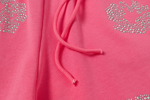 EM Sneakers Denim Tears Cotton Wreath Shorts Pink and Diamond