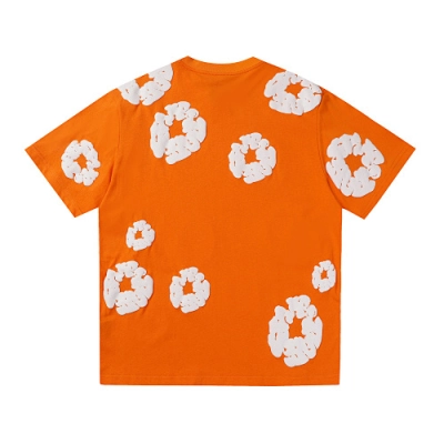 EM Sneakers Denim Tears The Cotton Wreath T-Shirt Orange 02