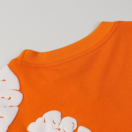 EM Sneakers Denim Tears The Cotton Wreath T-Shirt Orange