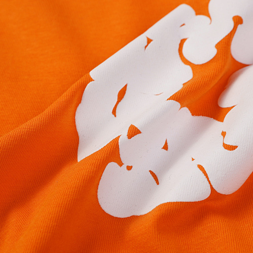 EM Sneakers Denim Tears The Cotton Wreath T-Shirt Orange