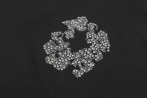EM Sneakers Denim Tears The Cotton Wreath T-Shirt Royal Black and Diamond