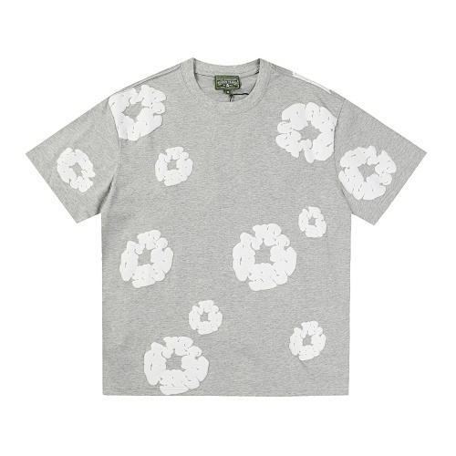 EM Sneakers Denim Tears The Cotton Wreath T-Shirt Royal Gray -DTT10