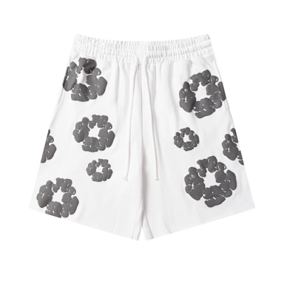 EM Sneakers Denim Tears The Gray Cotton Wreath Short Pant White 01