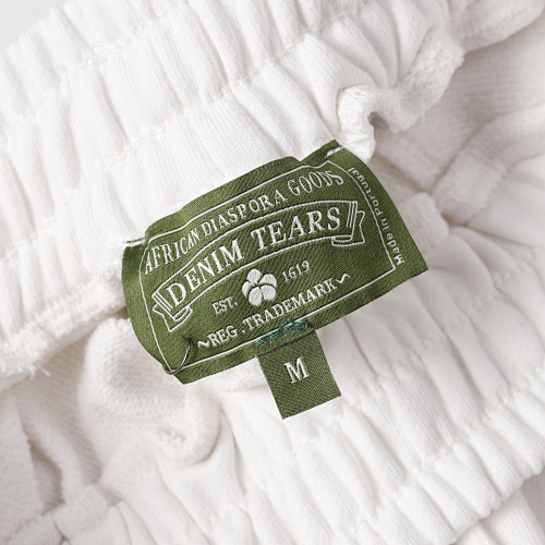 EM Sneakers Denim Tears The Gray Cotton Wreath Short Pant White