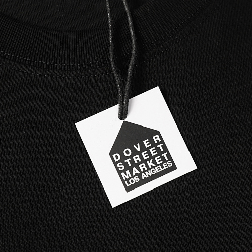 EM Sneakers Denim Tears The Gray Cotton Wreath T-Shirt Black