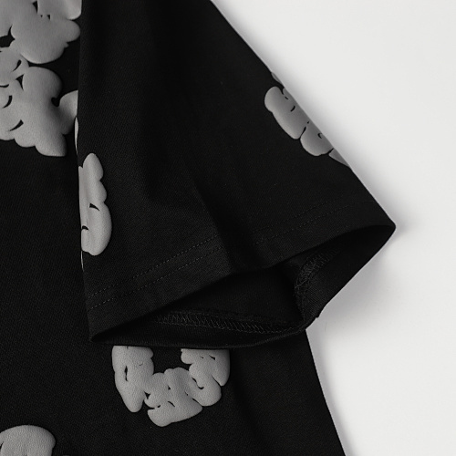 EM Sneakers Denim Tears The Gray Cotton Wreath T-Shirt Black