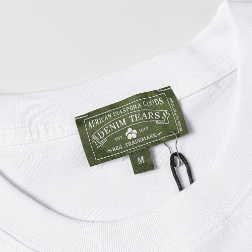 EM Sneakers Denim Tears The Gray Cotton Wreath T-Shirt White