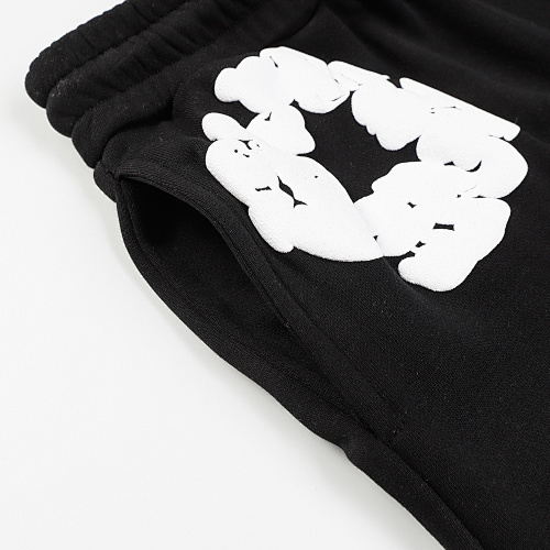 EM Sneakers Denim Tears The White Cotton Wreath Short Pant Black