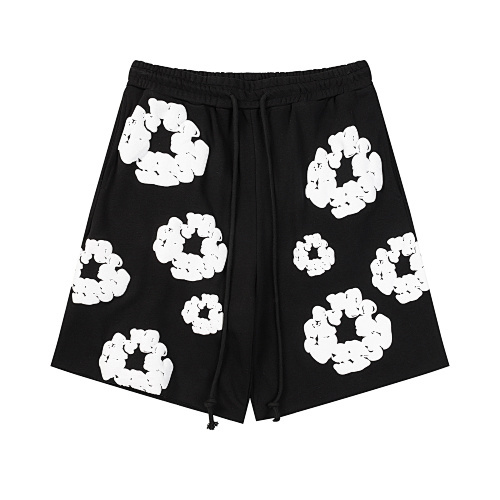 EM Sneakers Denim Tears The White Cotton Wreath Short Pant Black