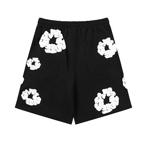 EM Sneakers Denim Tears The White Cotton Wreath Short Pant Black