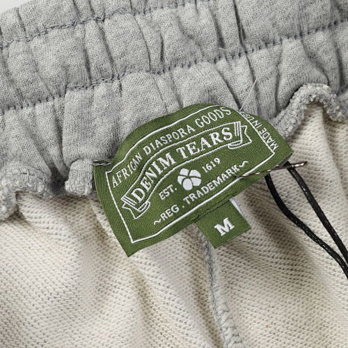 EM Sneakers Denim Tears The White Cotton Wreath Short Pant Gray