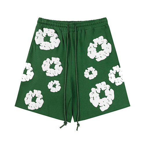 EM Sneakers Denim Tears The White Cotton Wreath Short Pant Green
