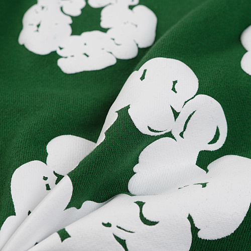 EM Sneakers Denim Tears The White Cotton Wreath Short Pant Green