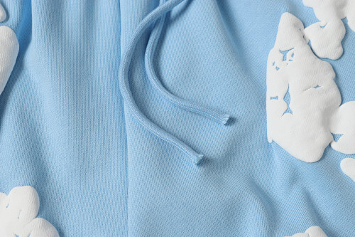 EM Sneakers Denim Tears The White Cotton Wreath Short Pant Sky Blue