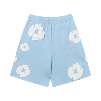 EM Sneakers Denim Tears The White Cotton Wreath Short Pant Sky Blue 02