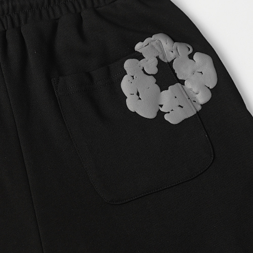 EM Sneakers Denim Tears The Gray Cotton Wreath Short Pant Black