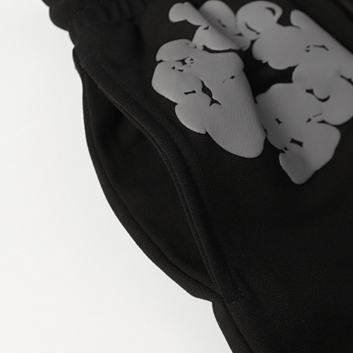 EM Sneakers Denim Tears The Gray Cotton Wreath Short Pant Black