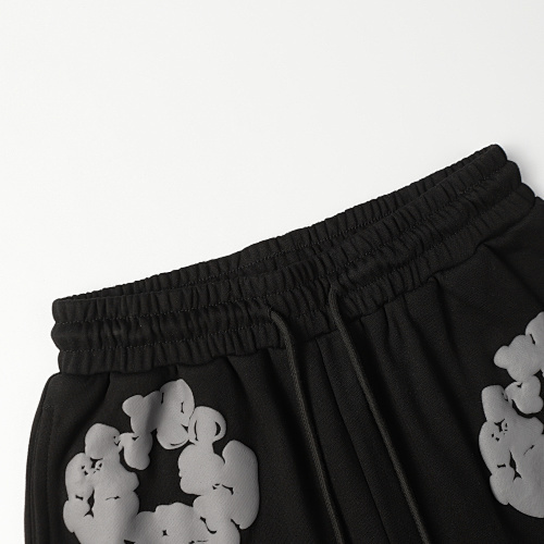 EM Sneakers Denim Tears The Gray Cotton Wreath Short Pant Black