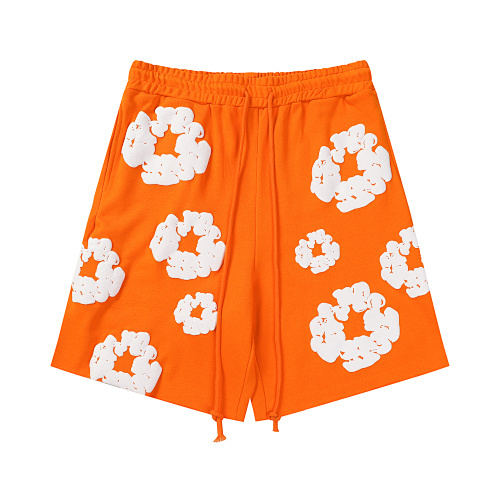 EM Sneakers Denim Tears The White Cotton Wreath Short Pant Sky Orange