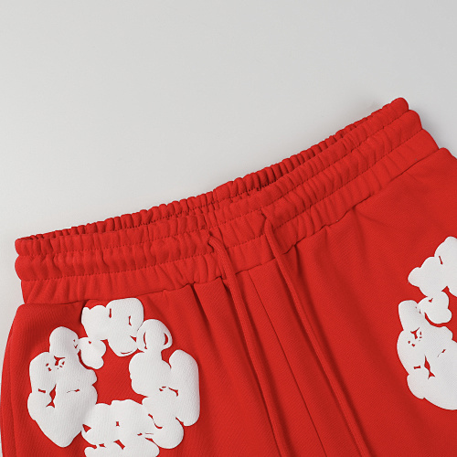 EM Sneakers Denim Tears The White Cotton Wreath Short Pant Sky Red