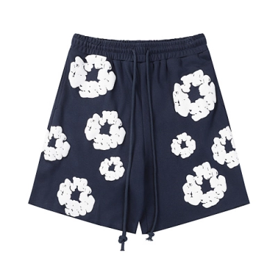 EM Sneakers Denim Tears The White Cotton Wreath Short Pant Navy 01