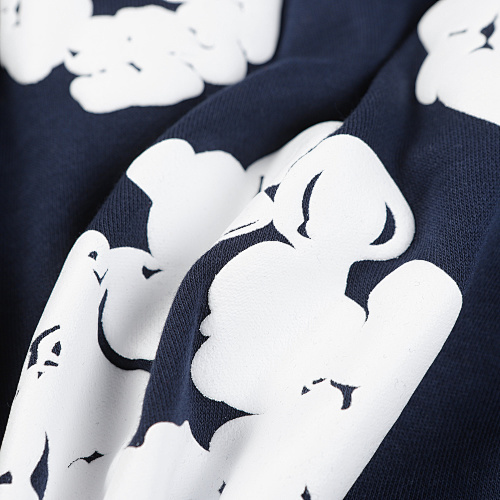 EM Sneakers Denim Tears The White Cotton Wreath Short Pant Navy