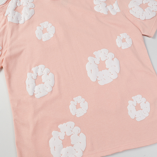 EM Sneakers Denim Tears The White Cotton Wreath T-Shirt Pink