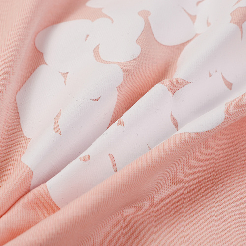 EM Sneakers Denim Tears The White Cotton Wreath T-Shirt Pink