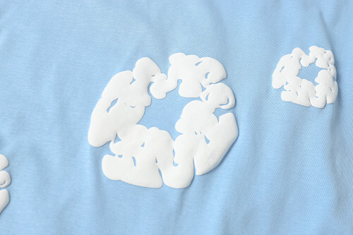 EM Sneakers Denim Tears The White Cotton Wreath T-Shirt Sky Blue