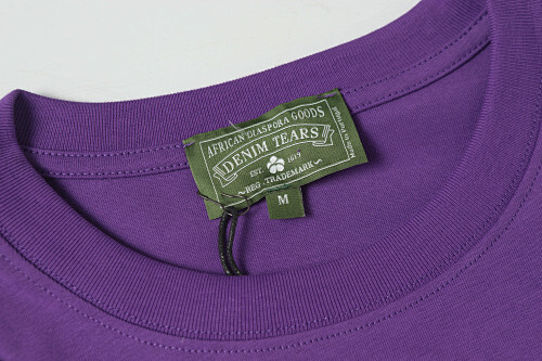 EM Sneakers Denim Tears The White Cotton Wreath T-Shirt Royal Purple