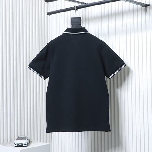 EM Sneakers Dior CD Icon Polo Shirt Black Cotton Piqué Black