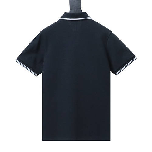 EM Sneakers Dior CD Icon Polo Shirt Black Cotton Piqué Black