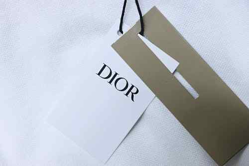 EM Sneakers Dior CD Icon Polo Shirt Black Cotton Piqué White