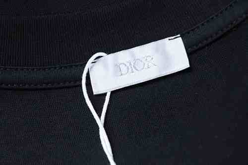 EM Sneakers Dior Metal Logo T-Shirt Black