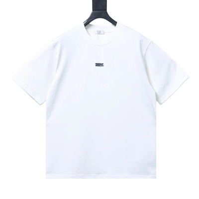EM Sneakers Dior Metal Logo T-Shirt White 01