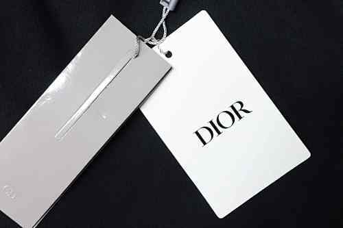 EM Sneakers Dior Reflective Print Triangle Icon T-Shirt Black