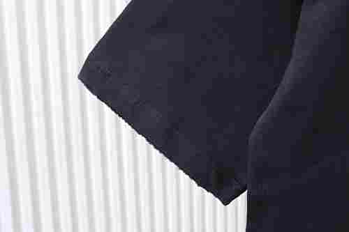 EM Sneakers DiorT-Shirt Large Back Logo Appliqué & Letter Embroidery Black