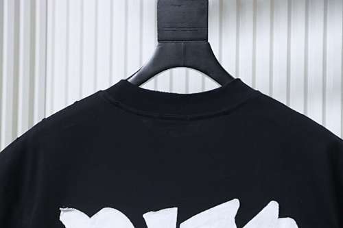 EM Sneakers DiorT-Shirt Large Back Logo Appliqué & Letter Embroidery Black