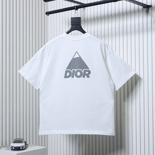 EM Sneakers Dior Reflective Print Triangle Icon T-Shirt White