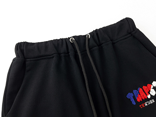 EM Sneakers Trapstar T-shirt & Shorts Sets #625-626 Black /Gray