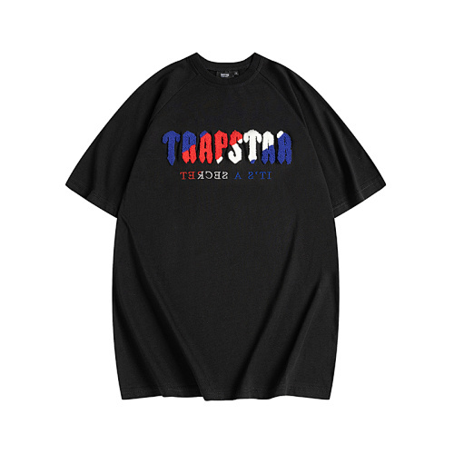 EM Sneakers Trapstar T-shirt & Shorts Sets #625-626 Black /Gray