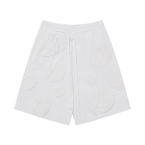 EM Sneakers Denim Tears The White Cotton Wreath T-Shirt & Short Pants Sets White