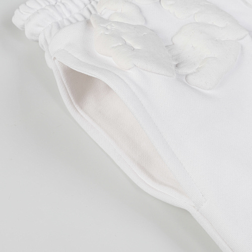 EM Sneakers Denim Tears The White Cotton Wreath T-Shirt & Short Pants Sets White