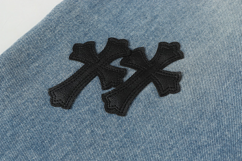 EM Sneakers Chrome Hearts Jeans-N2801 Washed Blue