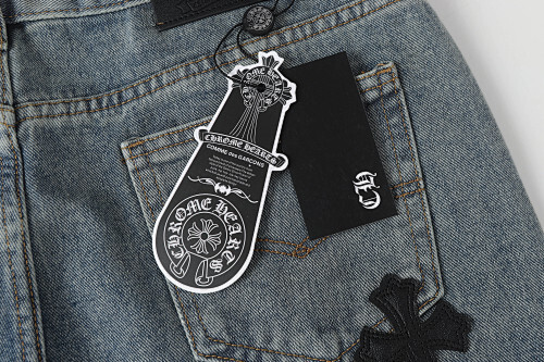 EM Sneakers Chrome Hearts Jeans-N2802 Washed Blue