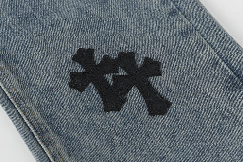 EM Sneakers Chrome Hearts Jeans-N2802 Washed Blue