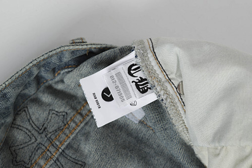 EM Sneakers Chrome Hearts Jeans-N2802 Washed Blue